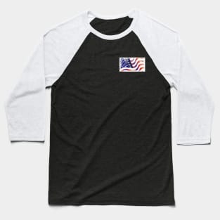 American Flag Baseball T-Shirt